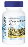 CALIDAD ALEMANA: Café Verde cápsulas, Ayuda para Adelgazar, Extracto de Café Verde 500 mg, vegano y Natural, 45% de ácido clorogénico, alta pureza, 180 cápsulas
