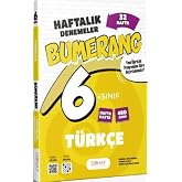 6. Sınıf T&uuml;rk&ccedil;e Bumerang 32 Haftalık Denemeleri