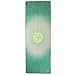 Produktbild GRIP² Yoga Towel Art Collection "All is Om", rutschfest, Yogatuch grün-gelb mit Noppen, Mikrofaser, ideal für Hot Yoga