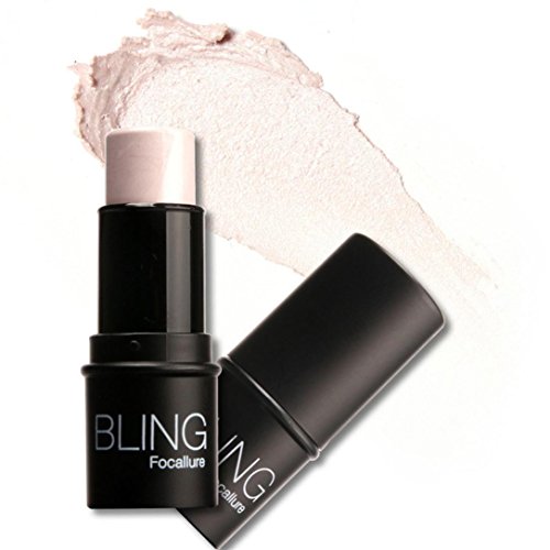 Kolylong Makeup BLING Highlight Powder Stick Gold Shade And Silver (Silver)
