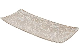 ROCKING GIFTS Vaciabolsillos Bandeja Rectangular Hojas 30x12 cm