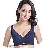 friendGG New Damen Large Unterwäsche-BH Ultradünner, schwammloser, ringloser Gather-BH