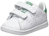 adidas Stan Smith CF, Baskets Mixte Enfant, Blanc Footwear White/Green, 27 EU