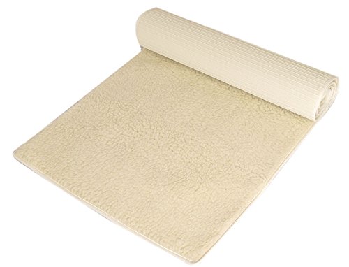 Preisvergleich Produktbild Bausinger Yogamatte Biowolle 16mm, umsäumt, 75x200 cm, natur