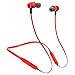 Produktbild bescita Bluetooth Sport in-Ear Kopfhörer, V4.1 CVC6.0 Schweißresistent Stereo Magnetischer Sport Ohrhörer mit 10 Meter Reichweite, Eingebautes Mikrofon für iPhone, Huawei und Samsung (Rot)