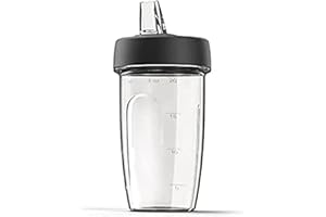 Kenwood KAH740PL Accessorio Frullatore Smoothie-to-go Blend - Xtract per impastatrici Planetarie, frullati nutrienti in modo semplice e veloce, in dotazione 2 bicchieri da 0,6L, lame in acciaio inox
