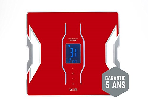 Tanita RD-953 Bluetooth 4 Low Energy Körperanalyse-Waage mit medizinischer Technologie, Rot - 2