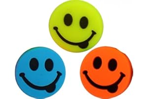 SPRO Pro's Pro Vibration Dampener - Funny Face Damp - Pack of 3 (HAPPY)