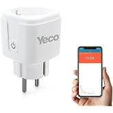 YECO SP-16 Akıllı Priz, Wi-Fi Uyumlu, Telefonla Kontrol, 16A Akım Koruma, Enerji İzleme