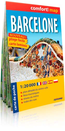 BARCELONE 1/20.000 (comfort !map, poche)