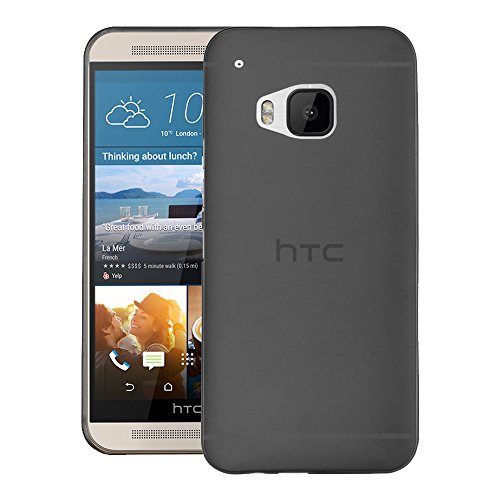 CUBIX® HTC ONE M9 Case, Hard (Semi Transparent) Super Slim Matte Back Cover For HTC ONE M9 (Black) RS.199 (78.00% Off) - Amazon