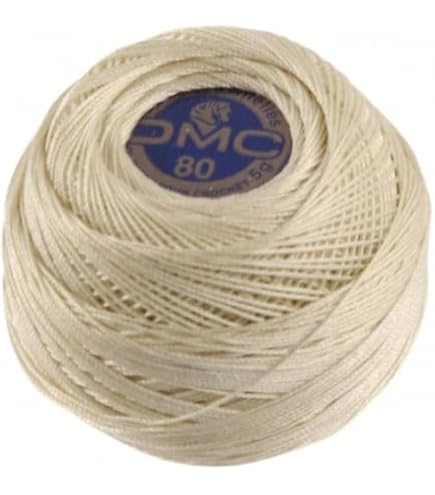 Dmc 107 Thread DMC Fil A Dentelles Cotton Crochet Thread 6 Ply 107 - Per 5 Gram Ball
