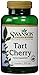 Produktbild Swanson - Tart Cherry (Montmorency Sauerkirsche) 500mg, 120 Kapseln - 1000 mg pro Dosis - Besserer Schlaf, stärkeres Herz und mehr Beweglichkeit (2 capsules)