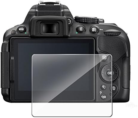 Camera Screen Protector for Nikon D5500 D5300,MYECOGO 9H Ultra-Clear Anti-scratch LCD Tempered Glass for DSLR Camera(Nikon D5500, D5300)