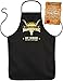 Produktbild Schürze Schurz - King of Barbecue at work - Mit Urkunde - Tolle Geschenk Idee für Grill Fans !