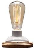 Tipo de la base: Base del bulbo E27. La bombilla incandescente o la bombilla del LED están disponibles (los bulbos se venden por separado). La bombilla de Edison se recomienda.