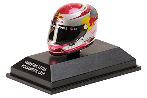 Preisvergleich Produktbild Minichamps 1 / 8 Arai Helmet Helm Sebastian Vettel Hockenheim 2010