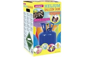 PARTY BUZ WE VALUE YOUR TRUST Helium Gas Canister Disposable Fills 30 x 9 Inch Latex Balloons or 14 Foil Balloons - Helium Balloon Gas UK Filled Cylinder