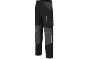 LAFONT - Pantalon de travail homme RULER.L3 noir/charcoal T4-XL - LAFONT - LA-1ATT3-6-4058-4