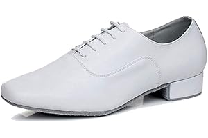 MGM-Joymod Men's Classic Lace-up Salsa Tango Samba Jazz Rumba Ballroom Latin Modern Dance Shoes