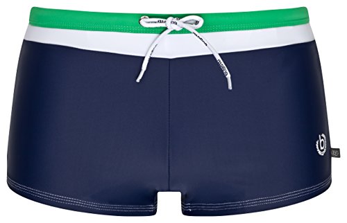Bugatti - Moderne Maillot de Bain pour Homme/badepants en Vert, Bleu Marine, Rouge, Noir ou Turquoise