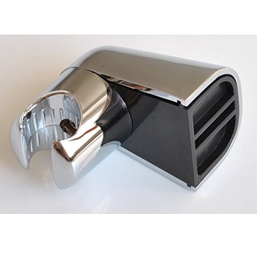 MagiDeal Modern Chrome Handbrause Halterung Brausehalter Duschkopfhalter Bad Wand Montiert-360 ° Drehbar - 6