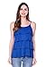 Bearsland Women's Maternity Nursing Tank Top and Cami Shirts Blue UK Size 10-12