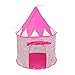 Produktbild PQZATX Tragbare Rosa -Up Spiel-Zelt Kind Maedchen Prinzessin Schloss Outdoor Haus