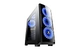 Altura máxima: 158 mm CoolBox COO-DGC9K7-LB-0 Torre Negro Carcasa de Ordenador - Caja de Ordenador (Torre, PC, SPCC, ATX,Micro-ATX, Negro, Juego)