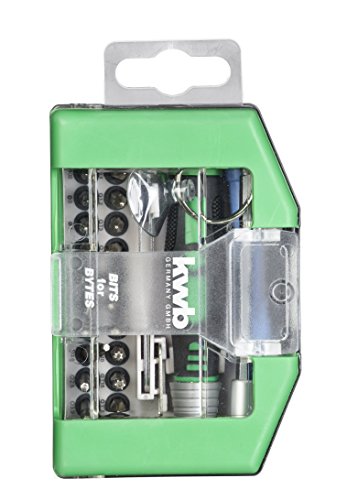 kwb Bitbox Bits for Bytes 119100 (Reparaturset für Smartphone und Elektronikgeräte, mit Pinzette, Saugnapf und Hebelwerkzeug) - 3