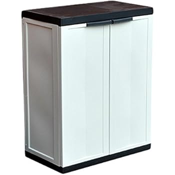 Palm Springs 95cm 3ft Lockable Compact Garden Cabinet Amazon Co