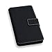 Produktbild Elegantes Premium Bookstyle Handytasche Flip Case Wallet schwarz für "Sony Xperia E5" Handy Schutz Hülle Etui Schale Book Case Cover