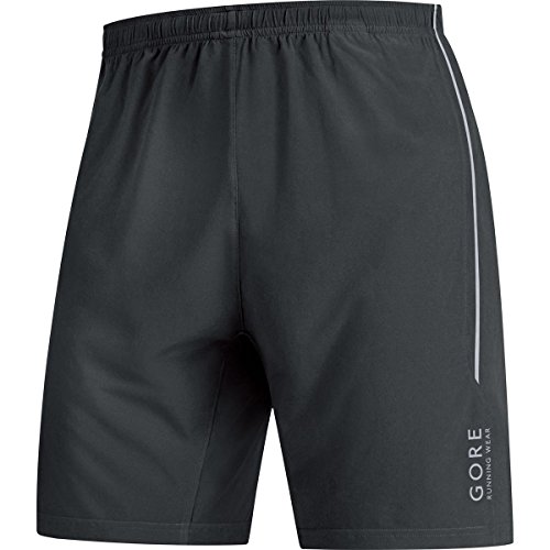 GORE RUNNING WEAR Herren Laufshorts, Super Leicht, GORE Selected Fabrics, MYTHOS Race Shorts, Größe S, Schwarz, TMYTHR