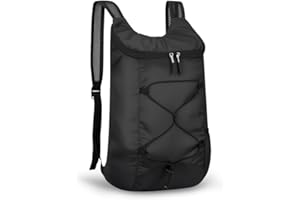 HMCEY Sac à Dos Pliable Ultra Léger,Multifonctionnel Sac a Dos Sport Randonnée,Sacs a Dos Impermeable Homme Femme,Sacs à Dos de Camping Trekking Cyclisme,Hiking Backpack Small,Packable Daypack