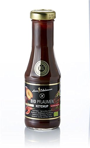 Preisvergleich Produktbild Herr Edelmann - Bio Pflaumen Ketchup glutenfrei laktosefrei - 250ml