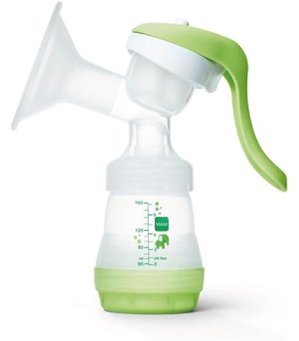 Tire-lait Manuel Kidoo - Extracteur De Lait Doux Et Silencieux - Biberon Inclus - Sans BPA, Nettoyage Facile