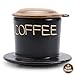 Produktbild VietBeans Keramikfilter – Handgefertigter Vietnamesischer Kaffeefilter – Cafe Phin Kaffee Vietnam – Eine Kaffeetasse – Wiederverwendbar