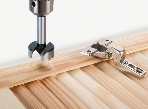 Wolfcraft 3322000 Forstnerbohrer, Schaft Ø 10 mm Ø 35 x 90 - 2