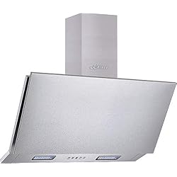 Kaiser AT 9455 ECO / Exclusif Hotte aspirante murale 90 cm /Hotte murale Luxe fabricant Kaiser / 3 vitesses / 1250m³/h / LED / Hotte / Timer/Gagnants German Brand Award 2018/ Entièrement en inox