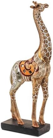 Art Deco Home - Resin Jiraffe figure 33 cm