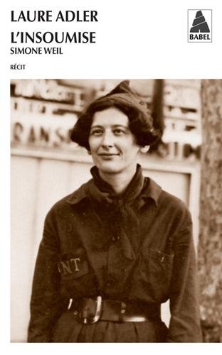 couverture de : L'insoumise : Simone Weil