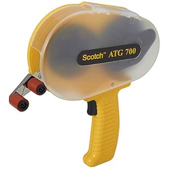 Scotch Atg Adhesive Transfer Tape Gun Atg700 Applicator Model Yellow Amazon Co Uk Diy Tools