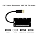 Produktbild Belfen Adapterkabel DisplayPort auf HDMI, vergoldet, Kabel Schwarz