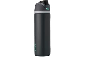 Owala FreeSip Insulated Stainless Steel Water Bottle with Straw for Sports and Travel, Leak Proof, BPA-Free, 710ml, Foggy Tide