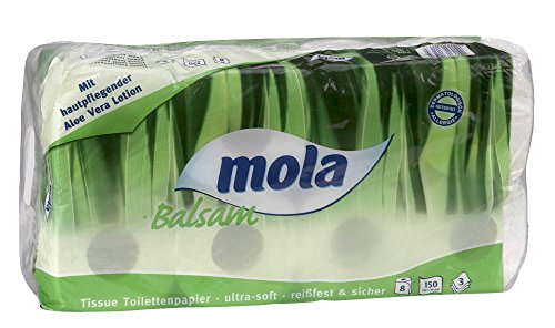 Preisvergleich Produktbild mola Toilettenpapier Balsam 3-lagig