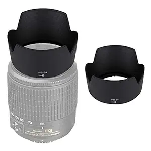 Digicare Hood HB34 Lens Hood for Nikon 55-200mm f/4-5.6G ED VR Lens Hood