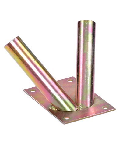 Fahnenhalter, Fahnenmast, Fahnenmasthalter, Fahne, Flagge, Doppelhalterung für z