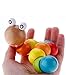 Baby Toys Colorful Wooden Worm Sensory Wood Bead Toys for Kids Children