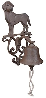 Esschert Db83 Rustique en Fonte Sonnette pour Chien