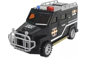 FLEX VALUE Cash Truck Money Bank/Safe, Children Piggy Bank, Fingerprint Password Protection,Toddler Mini ATM Coin Cash Bank, Real Money Saving Box, Kids toy3 4 5 6 years Boys Girls Birthday